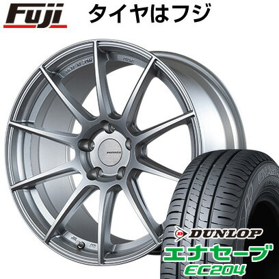 【新品国産5穴100車】 夏タイヤ ホイール4本セット 195/65R15 ダンロップ エナセーブ EC204 ブリヂストン ポテンザ SW010 15インチ(送料無料)