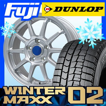 【送料無料】 DUNLOP ダンロップ ウィンターMAXX 02 WM02 235/60R18 18インチ スタッドレスタイヤ ホイール4本セット BRANDLE ブランドル M60 7.5J 7.50-18【DU17win】【楽天タイヤ取付対象】