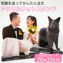 アクリルスタンド フォトスタンド アクリルフォトスタンド 名入れ メッセージ 敬老の日 七五三 結婚祝い 還暦祝い 誕生日 出産祝い サプライズ メモリアル 子供 オリジナル 写真 メモリアル 特大サイズ 最大26×20cm 結婚 ウェルカムボード 家族写真 オリジナル ak018