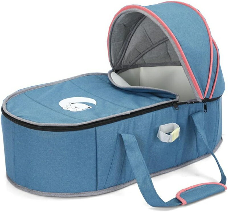 ベビーベッド クーファン ベッドインベッド 新生児 折りたたみ式 携帯型ベビーベッド 旅行ベッド 0～12ヶ月 ベビーバスケット 持ち運折りたたみ式 屋内 屋外 赤ちゃん 退院