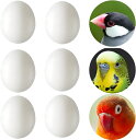 【素材】 環境に優しい樹脂製で、表面は滑らかでリアルな質感です。 【特徴】 プラスチックの卵は中が空っぽではなく、本物の卵と同じように丈夫でリアルで環境に優しいです。 【偽卵を使用する理由】産卵時間をできるだけ一定に調整するため、卵の大きさに差が出すぎるのを避けるため、給餌に苦労するのを避けるため、質の悪いヒナを避けるため、ブリーダーを休ませるために偽卵を使用するため。 【多用途】プラスチックの卵は、セキセイインコや十姉妹、サンバードなどの小鳥の巣に入れることができます。また、小さなDIY装飾園芸、ドールハウス、ペットの巣に使用することができ、ペットや子供と一緒に自宅で遊ぶことができます。