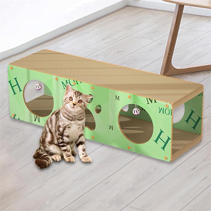 猫おもちゃ 猫トンネル おもちゃ ストレス発散 運動不足解消 折り畳み 直径25cm イエロー ブラウン ブルー ピンク グリーン カラフル