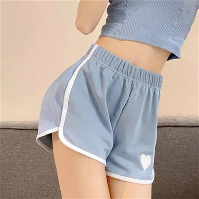 ショートパンツ レディース 短パン ハーフパンツ 綿混 カジュアルウエア ルームウェア スポーツ フィットネス ヨガ 部屋着 可愛い 夏