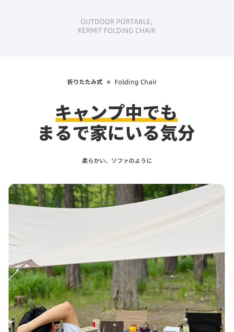 アウトドアチェア 軽量 折りたたみ 5色 レジャーチェア 椅子 チェア コンパクト 折りたたみチェア キャンプ 運動会 花火 海水浴 登山 釣り バーベキュー ツーリング フィッシング チェアリング fujifujistore-10000428 fujifujistore サンプル画像3