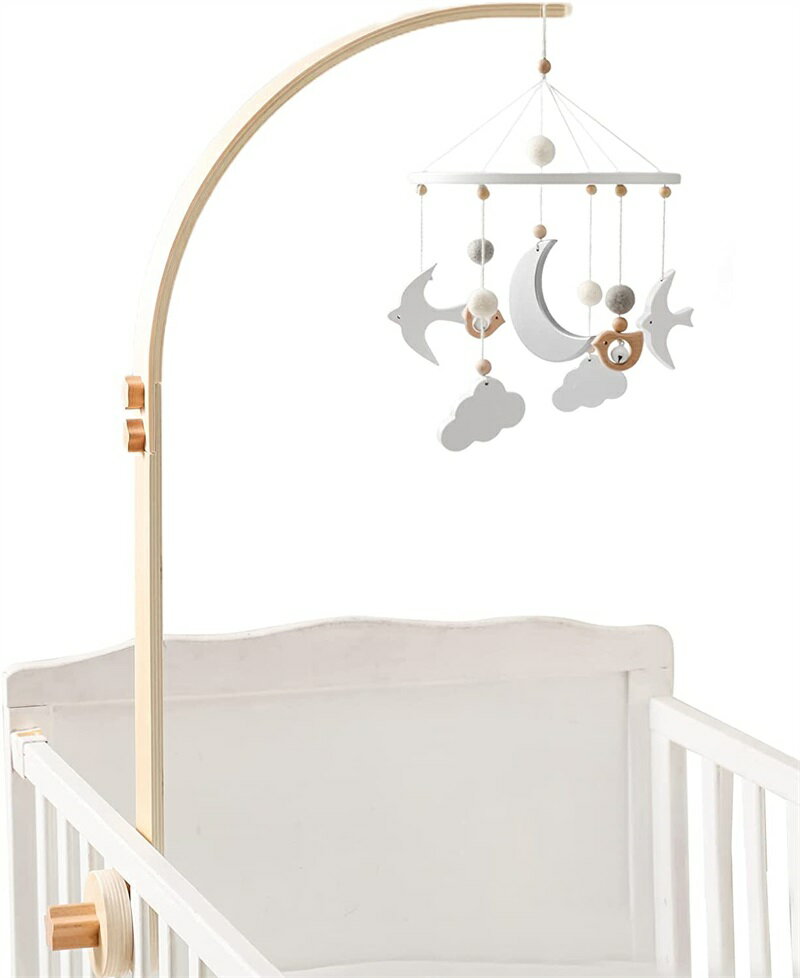 ベッドメリー 取り付け簡単 赤ちゃん おもちゃ 子供部屋 風鈴 吊り下げ式 ベッド飾り 寝かしつけ用寝具 インテリア 出産準備 出産祝い プレゼント ベビー 知育寝具