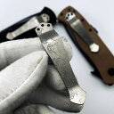 チタンポケットクリップ CQC カスタムディープ キャリーバック クリップ DIY 作成 アクセサリー(4)