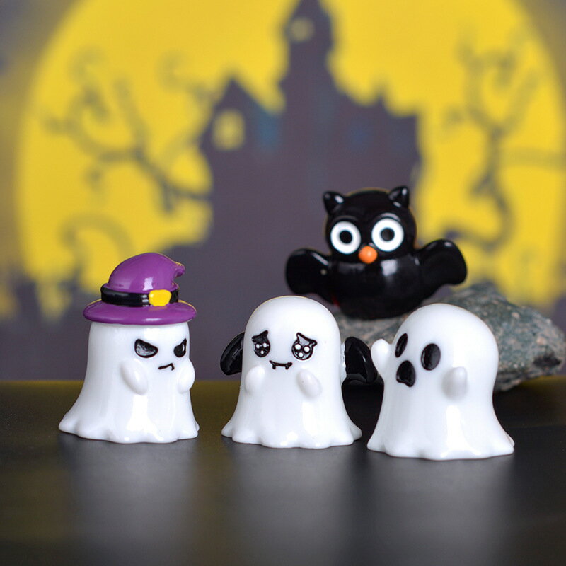ハロウィン 置物 ハロウィン飾り カボチャ かぼちゃ かわいい DIY 感謝祭 小道具 パーティー 樹脂 室内 屋外 6個