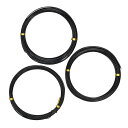 盆栽 針金 アルミ線 園芸用アルミ線 ワイヤー 3個セット 1mm/1.5mm/2mm 長さ各5m 盆栽 お手入れ