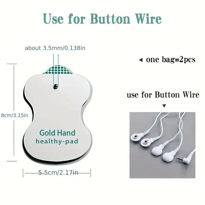 低周波 通電パッド スーパーロングライフ パッド 20枚セット 互換 替えパッド パット 3.5mm