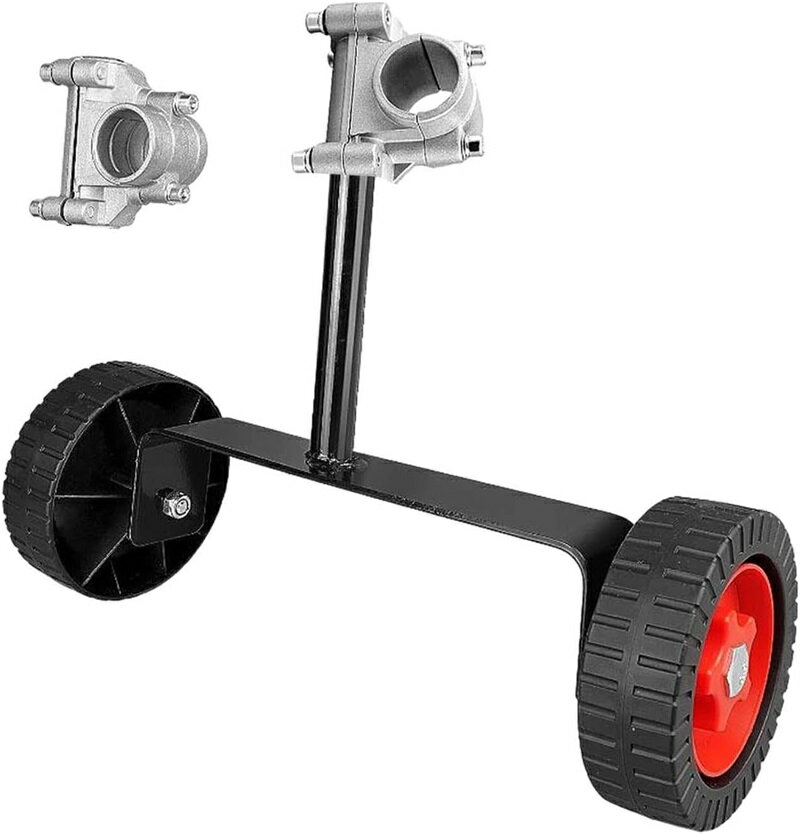 芝刈り機 補助ホイール ホイール 草刈り機 取り付け 金具付き 柔軟性 草刈機補助ホ...