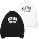 NEW ERA GOLF ニューエラ ゴルフハイカラー 長袖 ウォーム TシャツNEW ERA NEW YORK ウィンターコットン2023年モデル