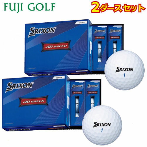 ゴルフボール 2ダースセットDUNLOP SRIXON AD SPEED2ダンロップ スリクソン AD スピード22022年モデル