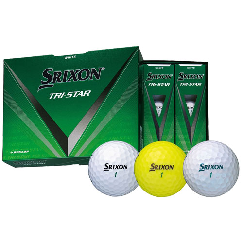 楽天フジゴルフ楽天市場店DUNLOP ダンロップSRIXON スリクソン TRI-STARゴルフボール 1ダース2024年モデル