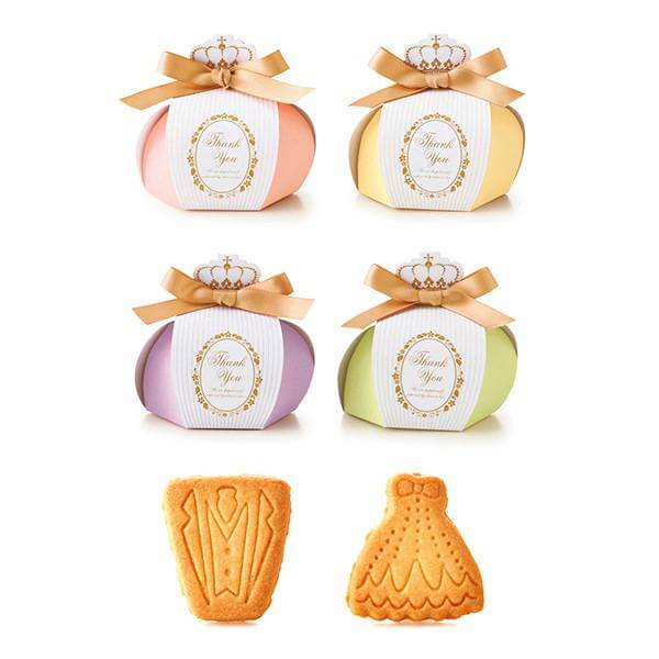 25%OFF スイートボワチュール プチ(クッキー)1個 送料無料 結婚式 ウエディング 挨拶 退職 転校 卒業 ノベルティ パーティ 引き菓子 可愛い ホワイ...