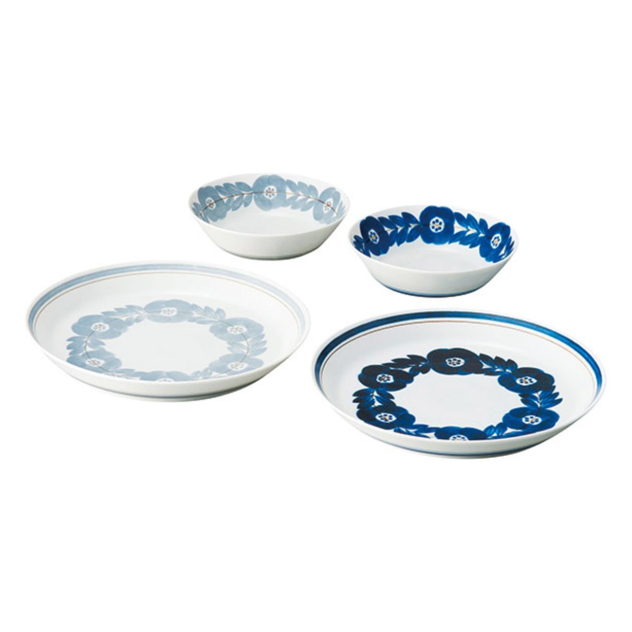 ブロッサム プレートセット 日本製 送料無料 手描き風 花柄 キッチン雑貨 母の日ギフト 敬老の日 両家 両親プレゼント 贈り物 ギフト 結婚祝い 引出物 内祝 新居祝い 結婚祝い 食器セット プレゼント 誕生日 料理 キッチンアイテム 電子レンジ対応 お祝い商品