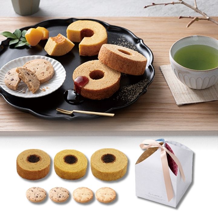 25%OFF はいから小町 引出物 結婚式 ウエディング バレンタイン ホワイトデー バームクーヘン クッキー 焼き菓子 セット 挨拶 御礼 退職 ノベルティ ...