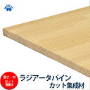 ラジアータパイン カット集成材　25×500×500mm　[長さ・巾 オーダーカット無料！]　/カントリー風家具におすすめの木材/板/無垢集成材/DIY/日曜大工/カントリー風/棚板/天板/リノベーション