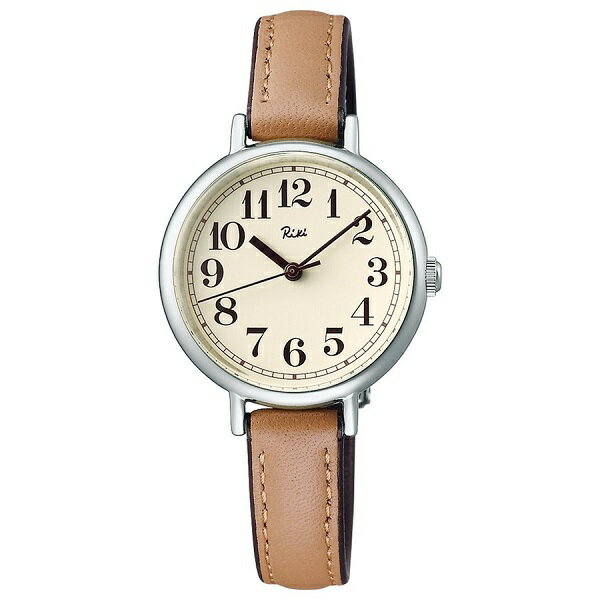 セイコー アルバ 腕時計（レディース） SEIKO ALBA Riki セイコー アルバ リキクラシック 落栗色クォーツ腕時計レディスAKQK461