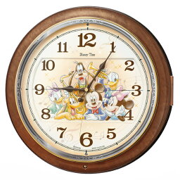 SEIKO セイコー電波からくり掛け時計「Disney Time（ディズニータイム）ミッキー＆ミニー」　FW587B