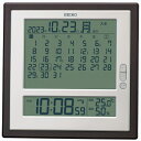 SEIKO セイコー 掛置兼用電波時計セイコー マンスリーカレンダー SQ450B