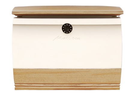 メールボックス ディーズポスト コレット送料無料郵便受け 壁付 軽くて丈夫なFRP製 陶器風 ディーズガーデン おしゃれ カントリー調 かわいい 南欧プロバンス風 ダイヤル錠 木目の風合い