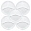 コレールウインターフロストホワイトランチ皿(大)5枚セットCP-8914【売れ筋】【当店オススメ】