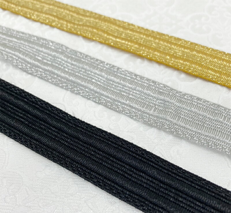 ラメテープ20(全3色)≪1m単位販売≫≪ゴールド シルバー 黒≫