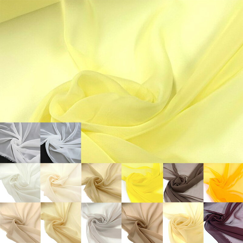 50番ジョーゼット(15色/全41色)≪数量「5」から 10cm単位販売≫