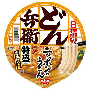 【 どんべえ 特盛り かきあげ / 箱 ケース 】　【送料490円（沖縄除く】日清のどん兵衛 特盛かき揚げうどん 1ケース（12個入）【日清食品】