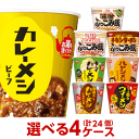 「カレーメシ」＆「ぶっこみ飯」選べる合計4箱（24個）セット[日清食品 送料無料(※沖縄別料金) 日清カレー飯 ぶっこみめし 謎肉丼 詰め合わせ まとめ買い 箱 ケース ]