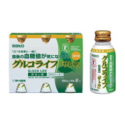 【特定保健用食品】グルコライフ 100ml×6本　単品JAN　4987316081878