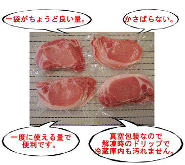 【国産豚ロース★1kg】 250g×4個 メガ盛り/真空小分け/しゃぶしゃぶ/すき焼き/真空/小分け/便利/生姜焼き/ミルフィーユカツ/メガ盛り/豚丼/お弁当/簡単