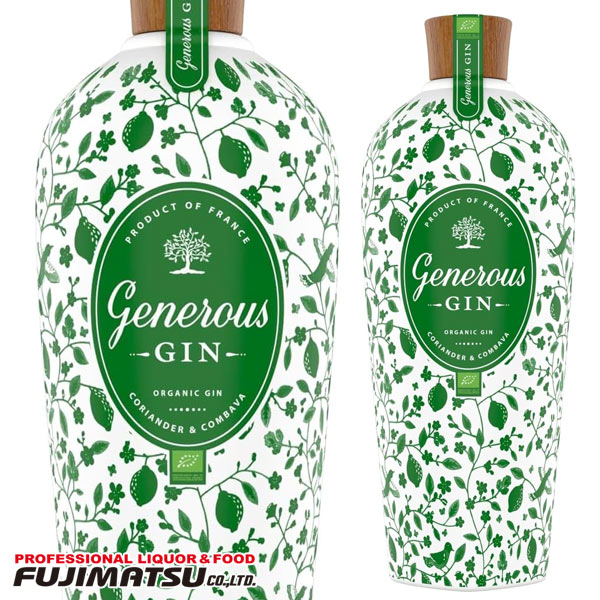 ジェネラス ジン オーガニック 700ml (Generous GIN ORGANIC)母の日 父の日 就職 退職 ギフト 御祝 熨斗 SSS