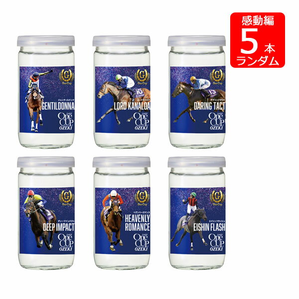 大関 上撰ワンカップ180ml×5本（感動編）(G-OneCup) SSS母の日 父の日 就職 退職 ギフト 御祝 熨斗