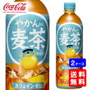 【送料無料】やかんの麦茶 from 爽健美茶 PET 650ml【24本×2ケース】※代引き不可・クール便不可※のし・プレゼントラッピング・ギフト包装不可※コカ...