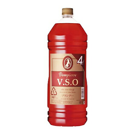 ニッカ ドンピエール VSO ペット 4L（4000ml）父の日 お中元 暑中見舞い ギフト 御祝 熨斗