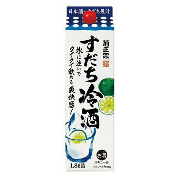 菊正宗　すだち 冷酒 1.8Lパック