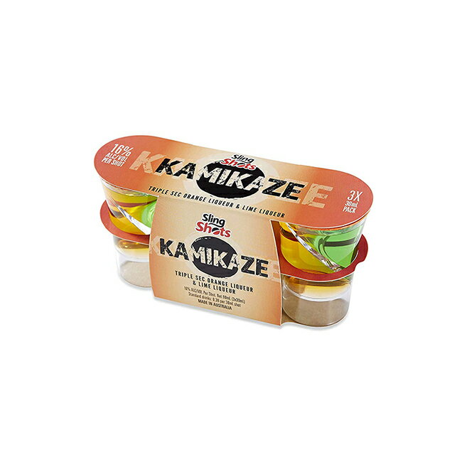 󥰥å ߥ 1ѥå30ml3ġ 16% 塼 SLING SHOTS KAMIKAZE åȰ  ...
