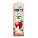 agros アップルジュース 濃縮還元 100％ 1L アグロス 濃縮果汁還元ジュース＊12本まで1個口で発送可能母の日 父の日 就職 退職 ギフト 御祝 熨斗