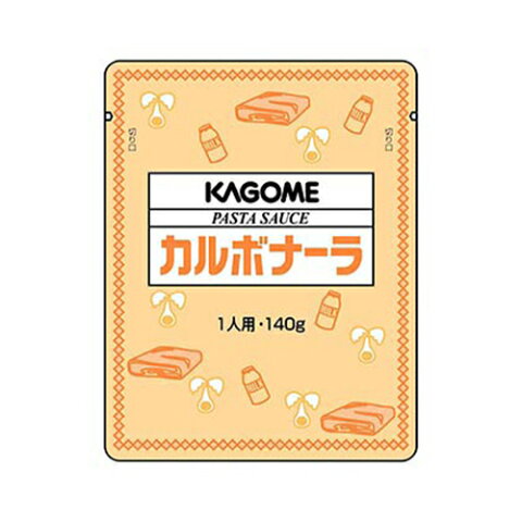 カゴメ レトルトパスタソース カルボナーラ 140g ※60個まで1個口発送可