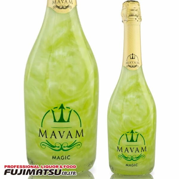 マバム マジック グリーンアップル スパークリング 750ml MAVAM MAGIC ※12本まで1個口で発送可能※ヴィンテージやエチケットが画像と異なる場合がございます ご注文前にお問い合わせ下さい。母の日 父の日 就職 退職 ギフト 御祝 熨斗