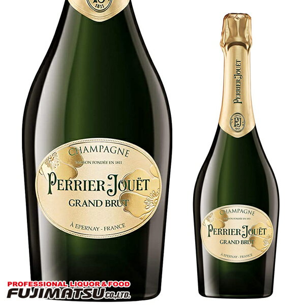 ペリエジュエ グラン ブリュット 750ml シャンパン 辛口 フランス PERRIER JOUET ギフト母の日 父の日 就職 退職 ギフト 御祝 熨斗