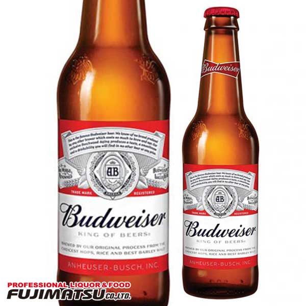 バドワイザー 330ml Budweiser 海外ビール 瓶ビール 原産韓国 ※24本まで1個口で発送可能母の日 父の日 就職 退職 ギフト 御祝 熨斗