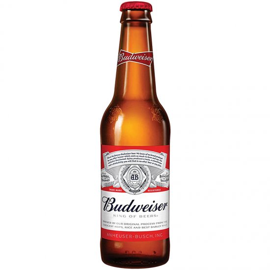 バドワイザー 330ml ×24本［1ケース］Budweiser 海外ビール 瓶ビール 原産国 中国※1ケースまで1個口で発送可能敬老 ギフト 御祝 熨斗