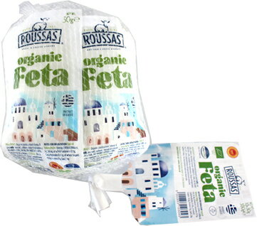 【冷蔵】 ギリシャ オーガニック フェタチーズ 30g×10袋 【 00012964 ORGANIC チーズ コストコ ROUSASS FETA 】