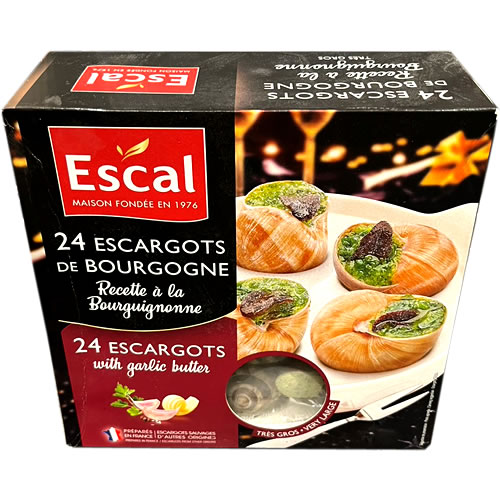 【送料無料】 特売［冷凍］ESCAL エスカルゴのガーリックバター詰め 12個入×2セット 1箱 【 ...