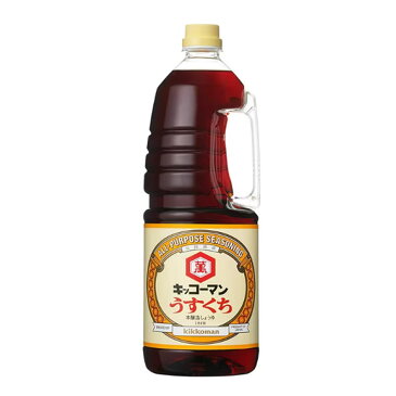 キッコーマン うすくち 本醸造しょうゆ 1.8L 1本