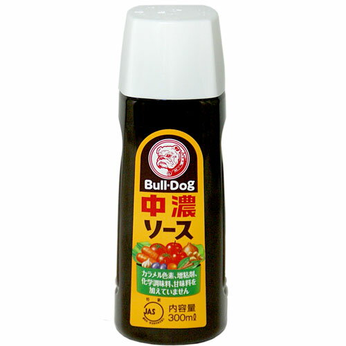 ブルドック 中濃ソース 300ml 1本 220円