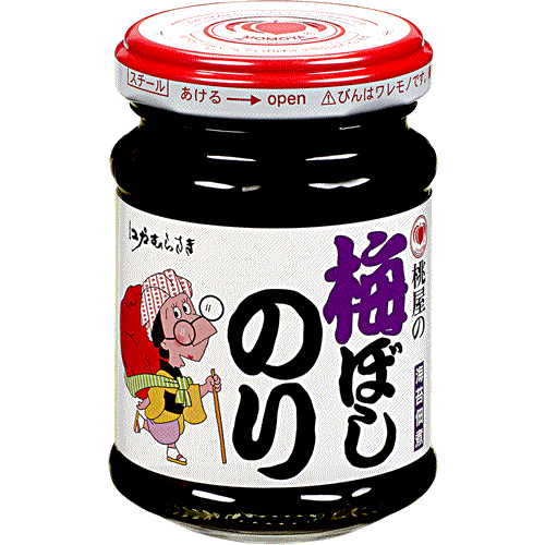 桃屋 江戸むらさき 梅ぼしのり 105g 1瓶【海苔 佃煮】のサムネイル