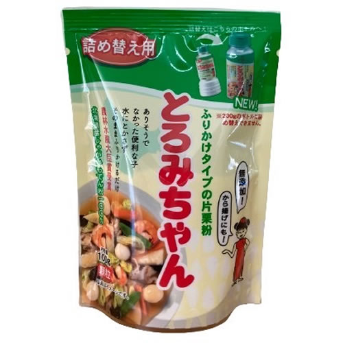 丸三美田実郎商店 とろみちゃん 詰め替え用 顆粒片栗粉 100g 1袋【簡単 便利 エコ】のサムネイル
